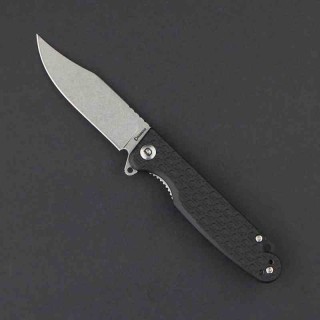 Couteau Daggerr Leprechaun Lame Acier 8Cr14MoV Manche FRN Black Linerlock DGRLPMBKSW - Livraison Gratuite