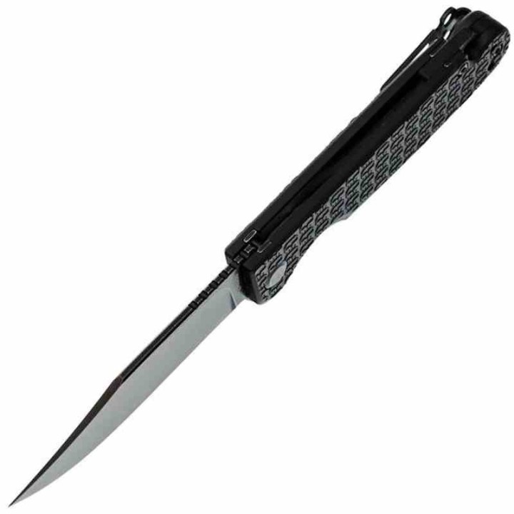Couteau Daggerr Leprechaun Lame Acier 8Cr14MoV Blk Manche FRN Black Linerlock DGRLPMBKBW - Livraison Gratuite