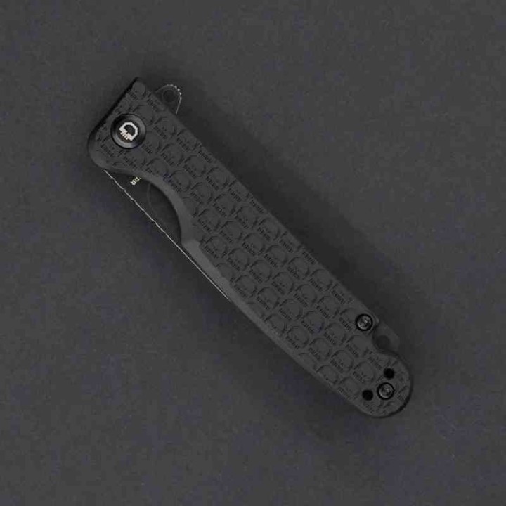 Couteau Daggerr Leprechaun Lame Acier 8Cr14MoV Blk Manche FRN Black Linerlock DGRLPMBKBW - Livraison Gratuite