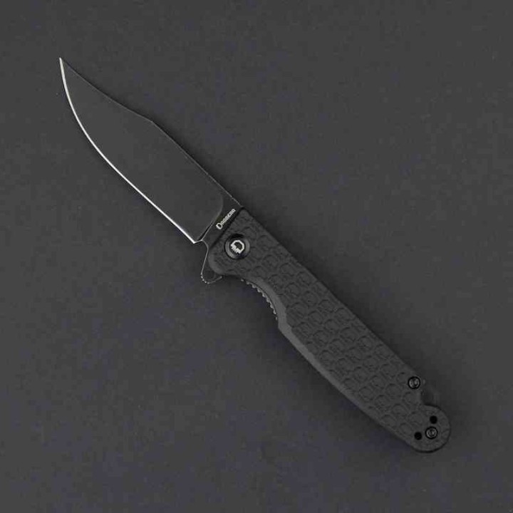 Couteau Daggerr Leprechaun Lame Acier 8Cr14MoV Blk Manche FRN Black Linerlock DGRLPMBKBW - Livraison Gratuite