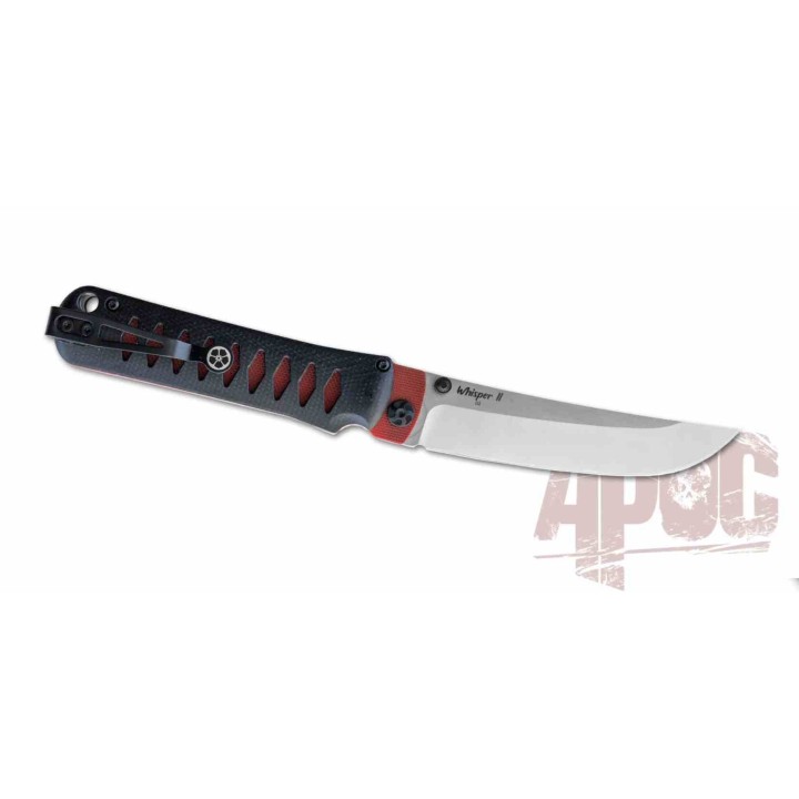 Couteau Breeden Whisper II Lame Acier D2 Manche G10/Micarta IKBS Linerlock KP41010 - Livraison Gratuite