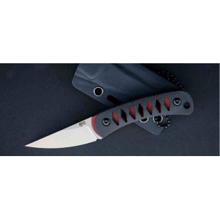 Couteau Apoc Breeden Zephyr Necktie Lame Acier D2 Manche G10/Micarta Etui Black Kydex KP41020 - Livraison Gratuite