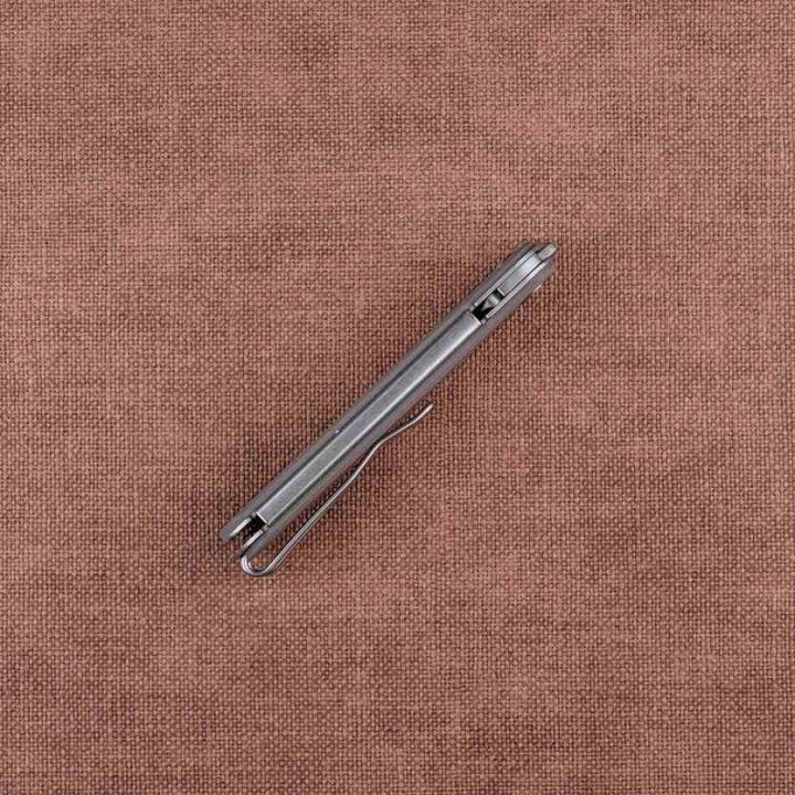Couteau Real Steel Iris Coyote Lame Acier 12C27 Manche G10 Linerlock IKBS RS8061BC - Livraison Gratuite