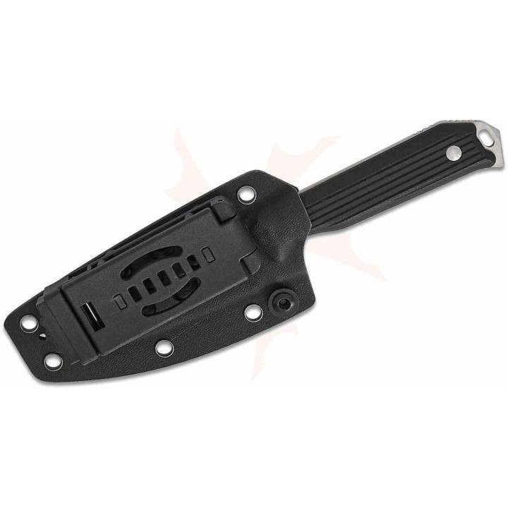 Couteau Kizer Begleiter Fix Lame Acier AEB-L Drop Point Manche Black G10 Etui Kydex KI1045MD2 - Livraison Gratuite