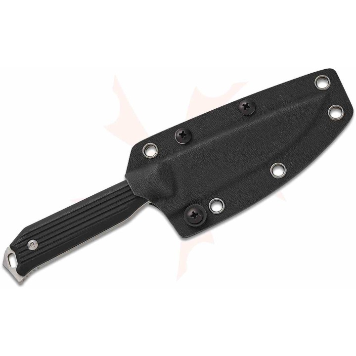 Couteau Kizer Begleiter Fix Lame Acier AEB-L Drop Point Manche Black G10 Etui Kydex KI1045MD2 - Livraison Gratuite