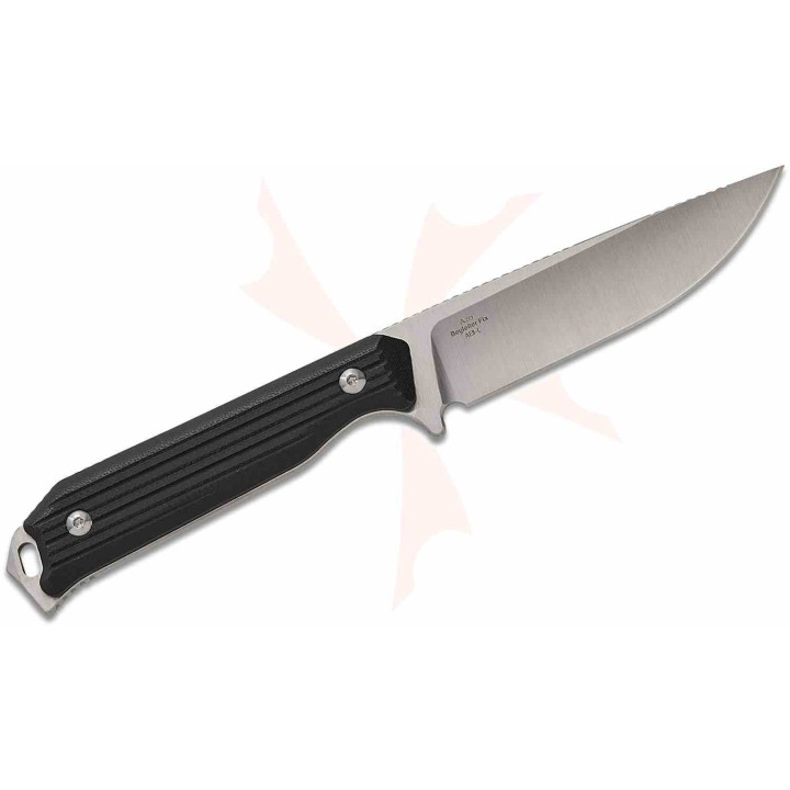 Couteau Kizer Begleiter Fix Lame Acier AEB-L Drop Point Manche Black G10 Etui Kydex KI1045MD2 - Livraison Gratuite