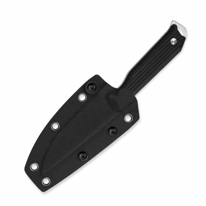 Couteau Kizer Begleiter Fix Lame Acier AEB-L Drop Point Manche Black G10 Etui Kydex KI1045MD2 - Livraison Gratuite