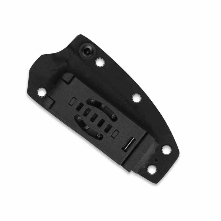 Couteau Kizer Begleiter Fix Lame Acier AEB-L Drop Point Manche Black G10 Etui Kydex KI1045MD2 - Livraison Gratuite