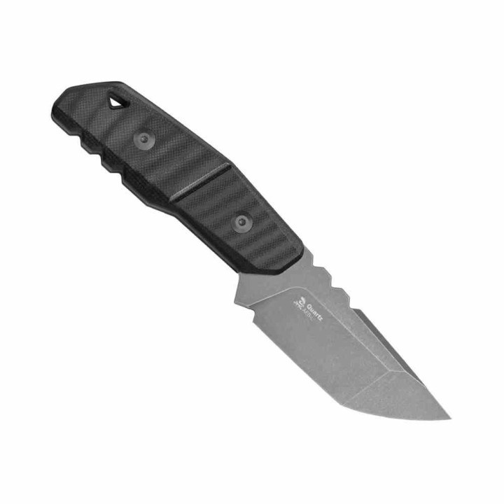 Couteau Kizer Quartz Lame Acier AEB-L Tanto Manche Black G10 Etui Kydex KI1086A2 - Livraison Gratuite  