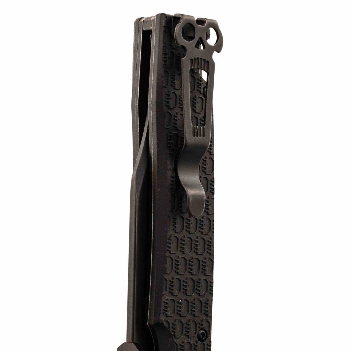 Couteau Daggerr Pike Lame Clip Point Acier 8Cr14MoV Manche FRN Noir X-Lock Clip DGRPKXBKBW - Livraison Gratuite