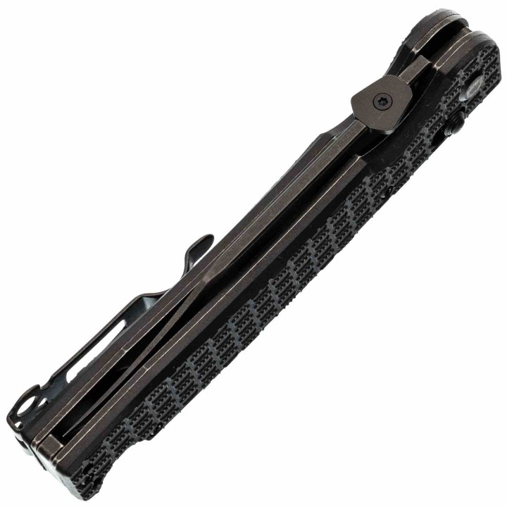 Couteau Daggerr Pike Lame Clip Point Acier 8Cr14MoV Manche FRN Noir X-Lock Clip DGRPKXBKBW - Livraison Gratuite