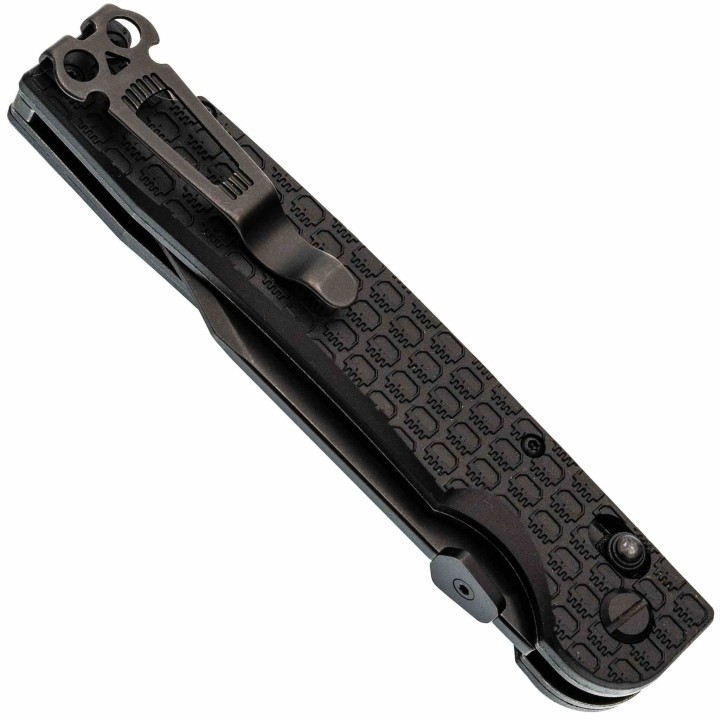Couteau Daggerr Pike Lame Clip Point Acier 8Cr14MoV Manche FRN Noir X-Lock Clip DGRPKXBKBW - Livraison Gratuite