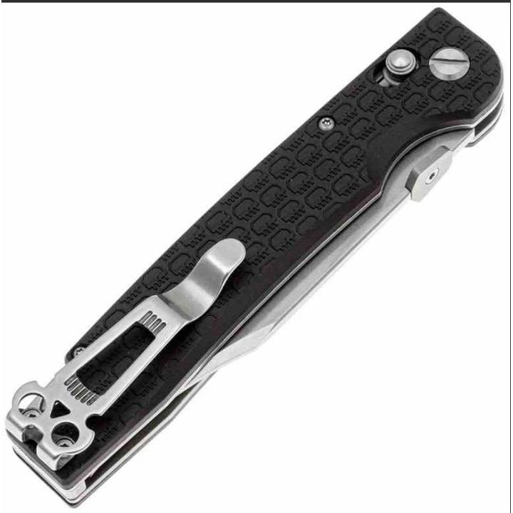 Couteau Daggerr Pike Lame Clip Point Acier 8Cr14MoV Manche FRN Noir X-Lock Clip DGRPKXBKSW - Livraison Gratuite