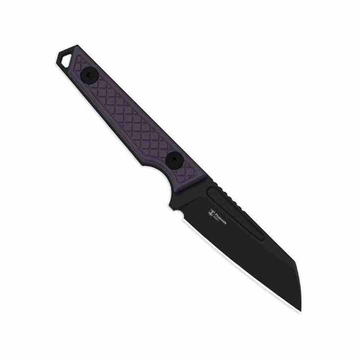 Couteau Kizer Phasmids Purple Lame Acier AEB-L Manche G10 Etui Kydex KI1079A1 - Livraison Gratuite
