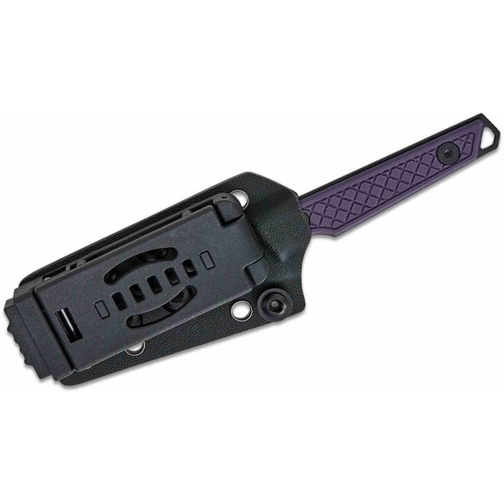 Couteau Kizer Phasmids Purple Lame Acier AEB-L Manche G10 Etui Kydex KI1079A1 - Livraison Gratuite