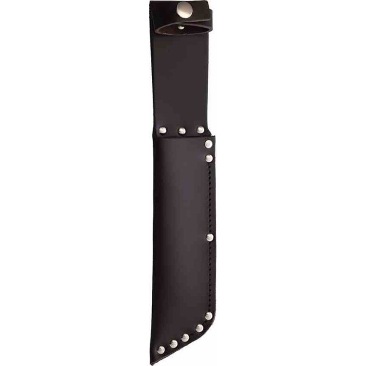 Couteau de Survie J. Adams Sheffield Lame Drop Point Acier Carbone Manche Abs Etui Cuir SHE004 - Livraison Gratuite