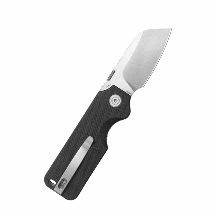 Couteau Kubey Boxer Black Lame Sheepsfoot Acier 14C28N Manche G10 IKBS Linerlock KUB407A - Livraison Gratuite