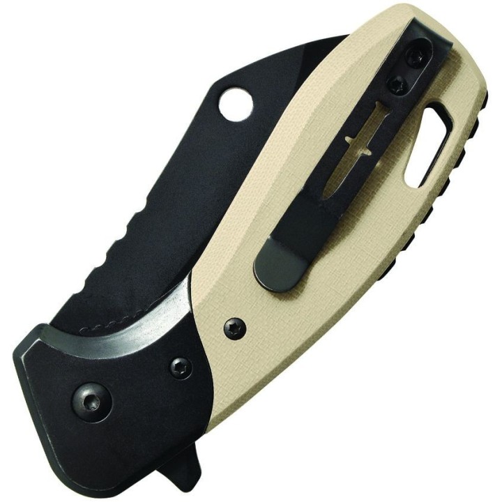 Couteau Camillus Chonk Lame Sheepsfoot Acier 440 Liner Lock Manche G10 IKBS Liner Lock CM19602 - Livraison Gratuite