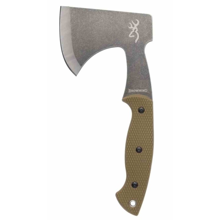 Hachette Browning Big Creek Hatchet Lame Acier 3Cr13MoV Manche Polymère Etui Nylon BR0565 - Livraison Gratuite