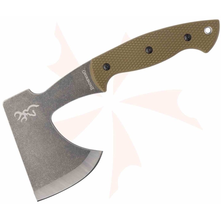 Hachette Browning Big Creek Hatchet Lame Acier 3Cr13MoV Manche Polymère Etui Nylon BR0565 - Livraison Gratuite
