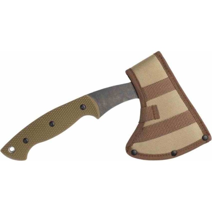 Hachette Browning Big Creek Hatchet Lame Acier 3Cr13MoV Manche Polymère Etui Nylon BR0565 - Livraison Gratuite