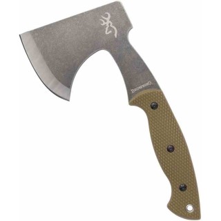 Hachette Browning Big Creek Hatchet Lame Acier 3Cr13MoV Manche Polymère Etui Nylon BR0565 - Livraison Gratuite