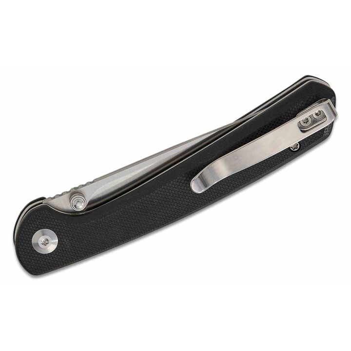 Couteau Sencut Skelfin Lame Black Acier 9Cr18MoV Manche G10 Black IKBS Linerlock Clip S250072 - Livraison Gratuite