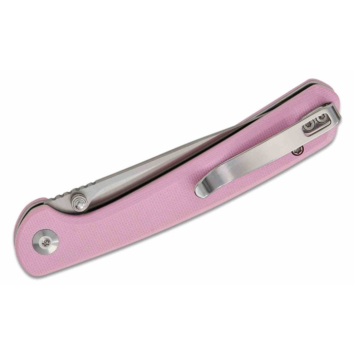 Couteau Sencut Skelfin Lame Pink Acier 9Cr18MoV Manche G10 Pink IKBS Linerlock Clip S250073 - Livraison Gratuite