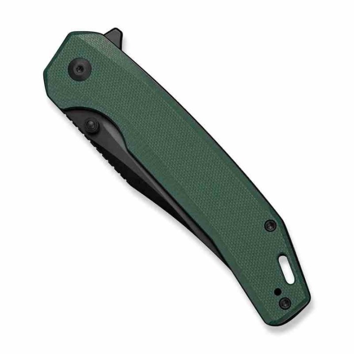 Couteau Sencut Vornix Lame Clip Point Acier 9Cr18MoV Manche G10 Teal Green IKBS Linerlock S250381 - Livraison Gratuite