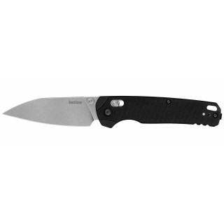 Couteau Kershaw Bel Air XL DuraLock Lame Reverse Tanto Acier CPM-MagnaCut Manche G10 Noir USA KS6110 - Livraison Gratuite
