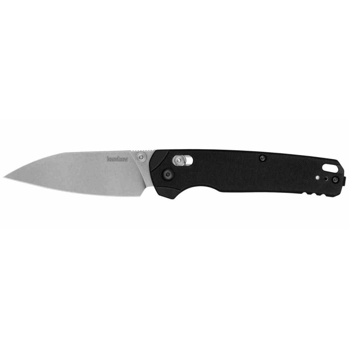 Couteau Kershaw Bel Air XL DuraLock Lame Reverse Tanto Acier CPM-MagnaCut Manche G10 Noir USA KS6110 - Livraison Gratuite