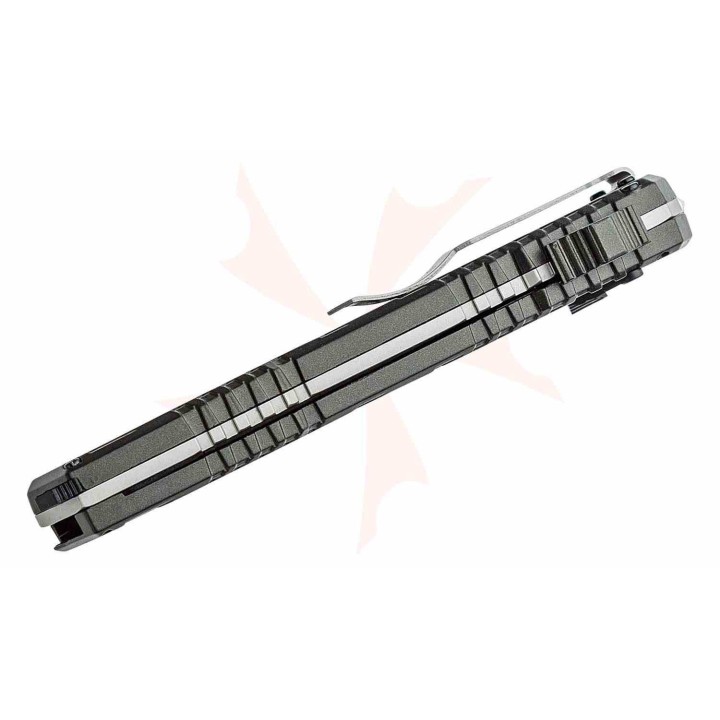 Couteau Automatique OTF Schrade Viper Lame Acier 4034 Manche Alu Sécurité Clip SCHOTF3CB - Livraison Gratuite
