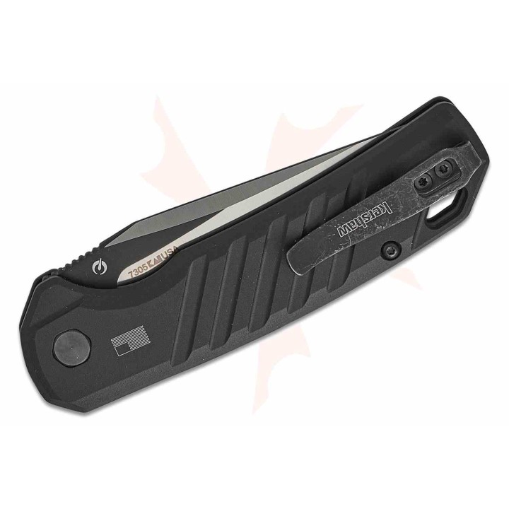 Couteau Automatique Kershaw Launch 23 Lame Acier CPM-154Manche Alu Push Button USA KS7305 - Livraison Gratuite