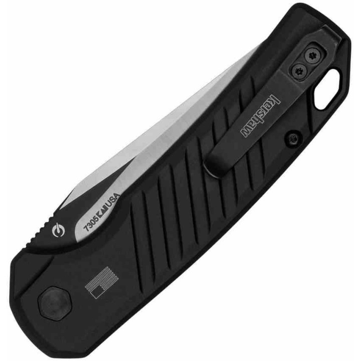 Couteau Automatique Kershaw Launch 23 Lame Acier CPM-154Manche Alu Push Button USA KS7305 - Livraison Gratuite
