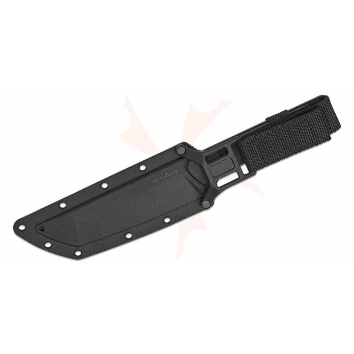 Couteau Kershaw Atreides Lame Tanto Acier Carbone 65Mn Manche & Etui Polypropylène KS1088 - Livraison Gratuite