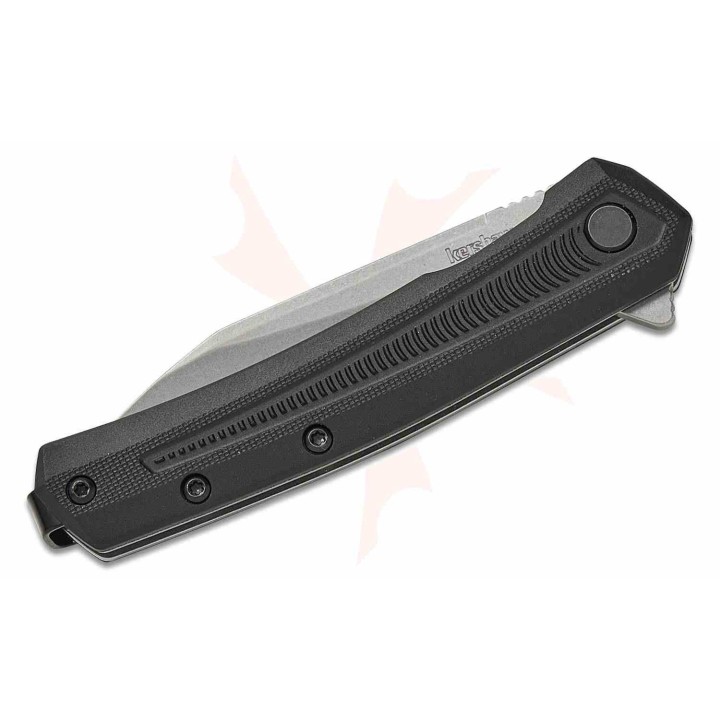 Couteau Kershaw Raygun A/O Lame Acier 4Cr14 Manche GFN Liner Lock Clip KS1427 - Livraison Gratuite