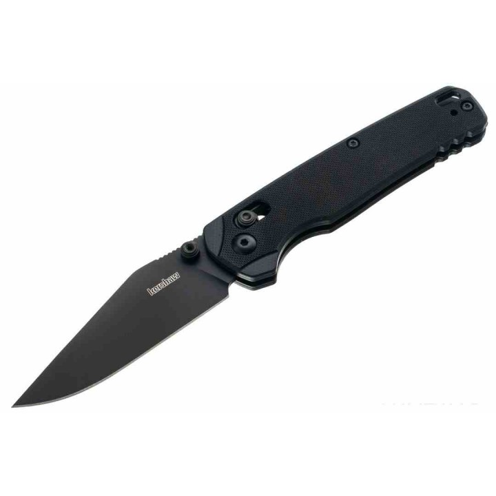 Couteau Kershaw Bel Air DuraLock Clip Point Lame Acier CPM-Magnacut Manche G10 DuraLock USA KS6106BLK - Livraison Gratuite