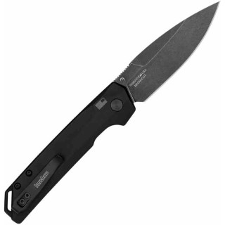 Couteau Automatique Kershaw Launch Iridium Lame Acier CPM-MagnaCut Manche G10/Alu Button Lock USA KS7038G10 - Livraison Gratuite