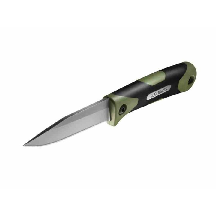 Couteau OLFA WORKS SANGA Bushcraft Lame Acier 13Cr Manche & Etui Polypropylène Made Japan OWBCK1OD Livraison Gratuite