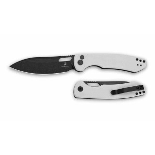 Couteau BESTECHMAN FIREBIRD Lame Acier D2 Acier D2 Manche White G10 Button Lock BTKMK05E - Livraison Gratuite