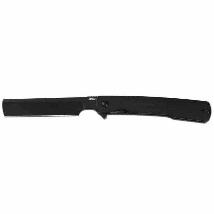 Couteau Artisan Orthodox Lame Acier AR-RPM9 Noir Manche G10 Linerlock IKBS ATZ1883PBBK - Livraison Gratuite