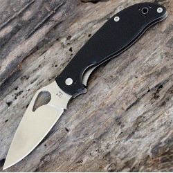 Couteau Spyderco Byrd Raven 2 Lame Acier CTS-BD1 Manche G-10 BY08GP2 - Livraison Gratuite