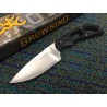 Couteau de Survie Browning Skinner Lame Acier Carbone/Inox Manche G-10 Etui Nylon BR0098 - Livraison Gratuite 
