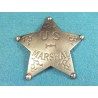 Lot de 3 Reproduction Western Etoile de Sheriff - US Marshal Badge MI3016 - Livraison Gratuite