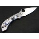 SC28P Couteau Spyderco Dragonfly Stainless Acier VG-10 Plain Edge Made In Japan - Livraison Gratuite