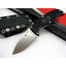 Couteau Spyderco Enuff Lame Acier VG-10 Manche FRN Made In Japan SCFB31PBK - Livraison Gratuite