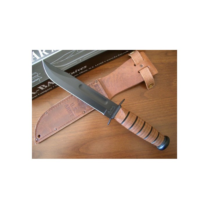 Ka-bar Army Fighting Couteau de combat Couteaux Ka-Bar Made In USA KA1220 - LIVRAISON GRATUITE