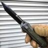 Couteau Automatique OTF Smith&Wesson Tanto Lame Acier AUS-8 Manche Aluminium SWOTF9TB - Livraison Gratuite