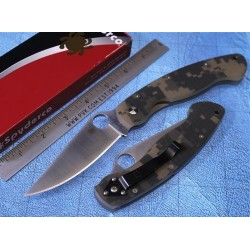 Couteau sc36gpcmo Spyderco Military Digital Camo Handle