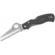 Couteau Spyderco Rescue 79mm Black handles Acier VG-10 Manche FRN Made In Japan SC45SBK - Livraison Gratuite